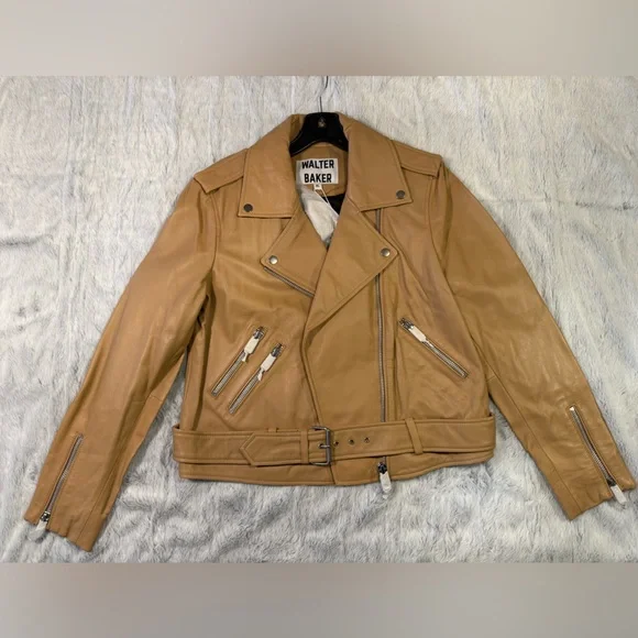 Walter Baker Tan and Black Jacket - Picture 6 of 9